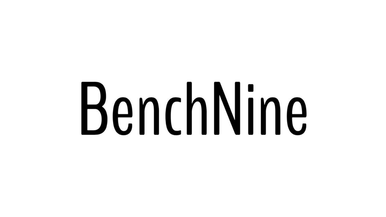 Przykład czcionki BenchNine