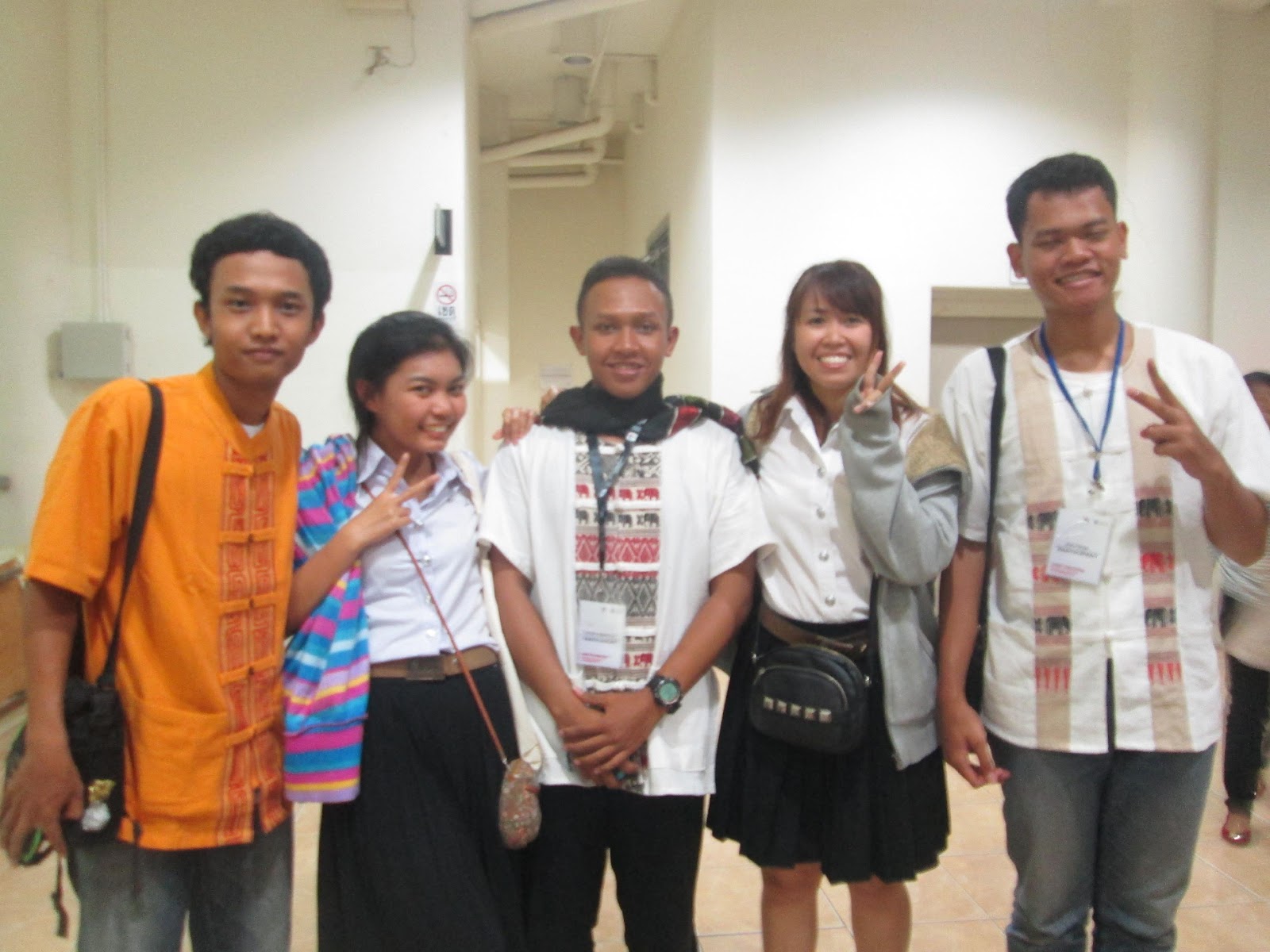 Sahabat seperjuangan sewaktu program exchange student di Chiang Mai University Thailand