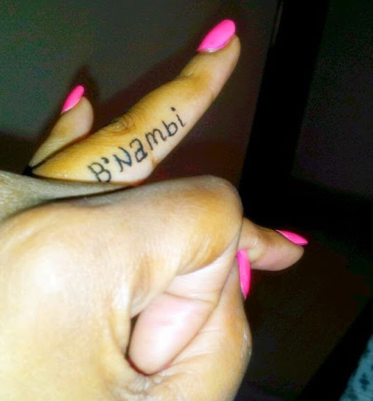 Brenda Nambi Gets New Tattoo