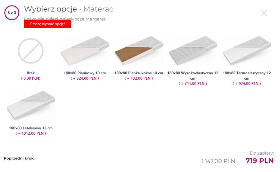 Dodatkowy produkt lub gratis dla Twojego klienta