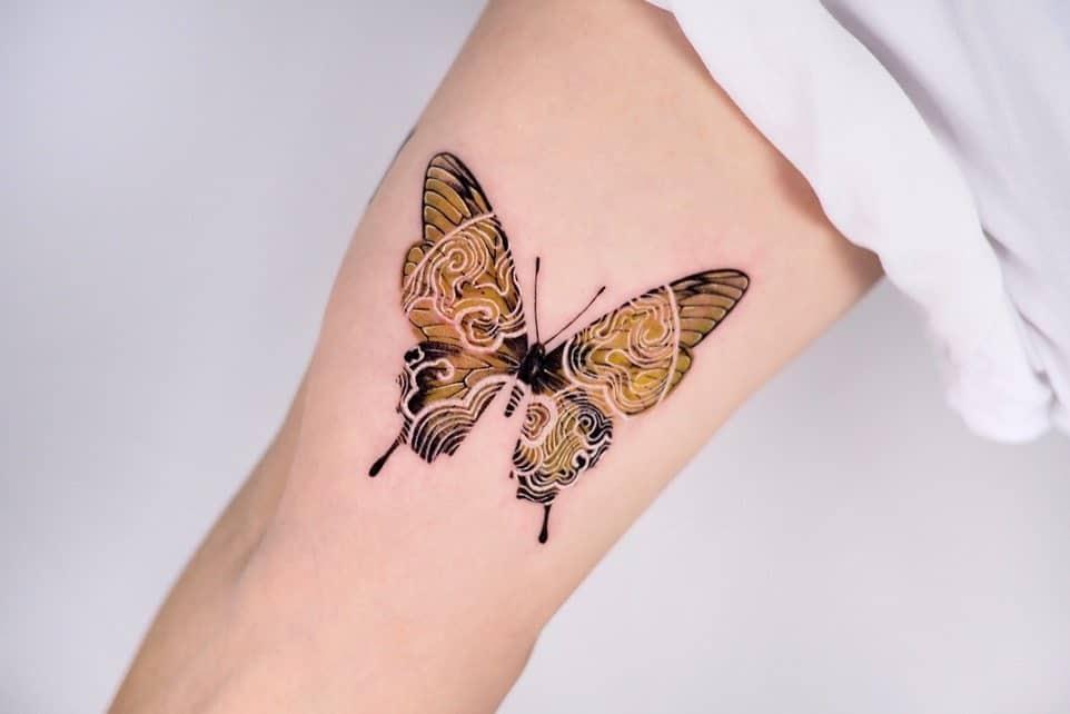 40 Beautiful Butterfly Tattoo Ideas for Women in 2022