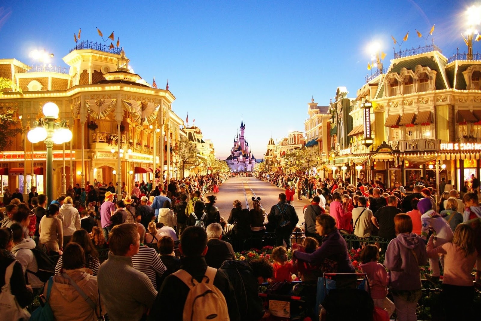 Disneyland attractions in Paris 
