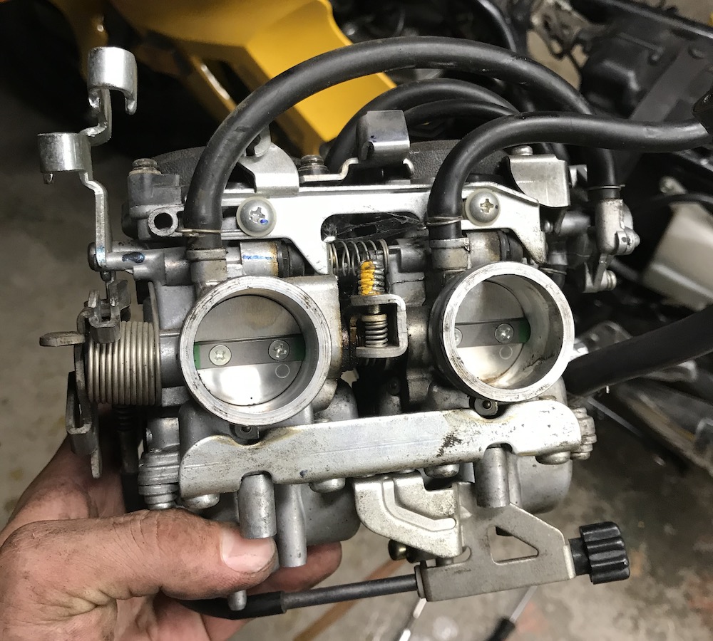 Deep Focus Motorcycle Carburetor Life Hacks