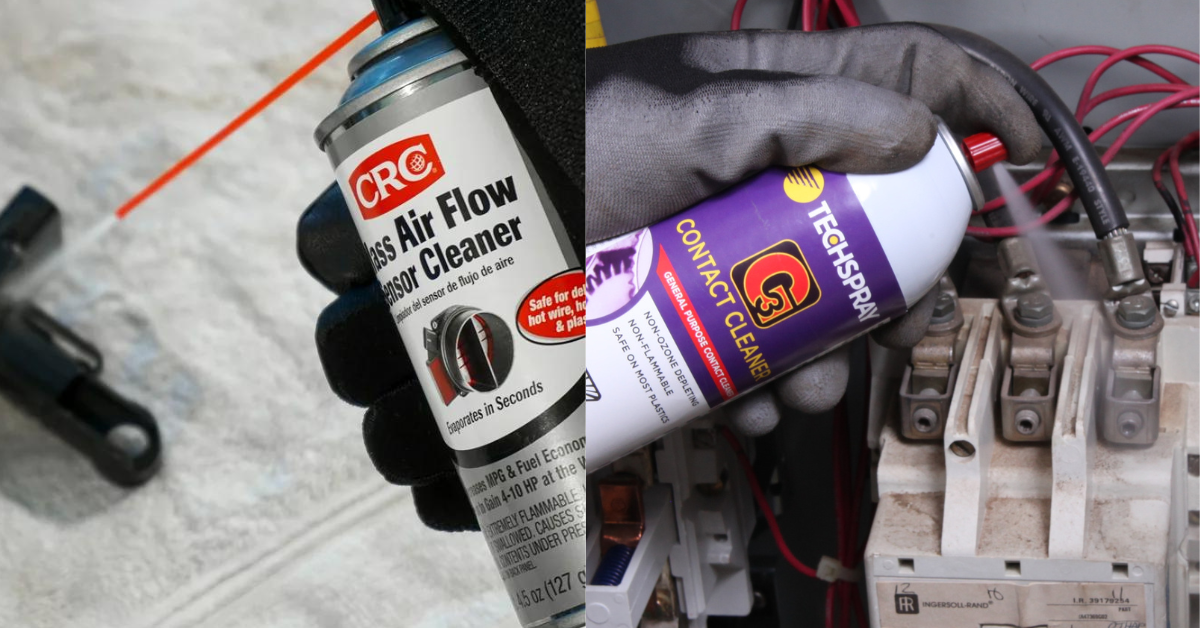 Which one to Buy: Maf Cleaner vs Electrical Cleaner