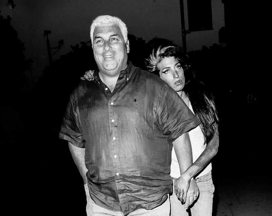Amy Winehouse With Her Dad