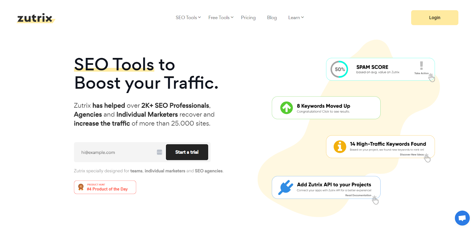 SEO tool for marketing agency owners