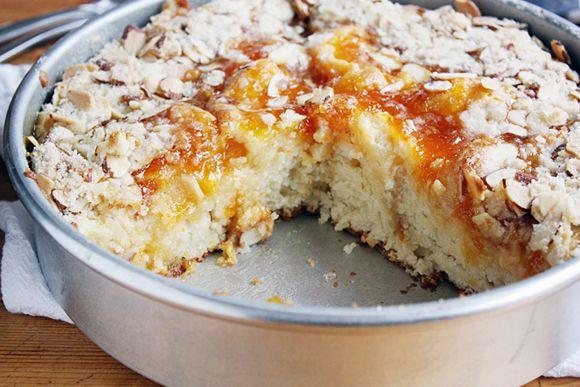 Almond-Apricot Coffee Cake | Recipe | Coffee cake recipes, Breakfast cake,  Apricot recipes