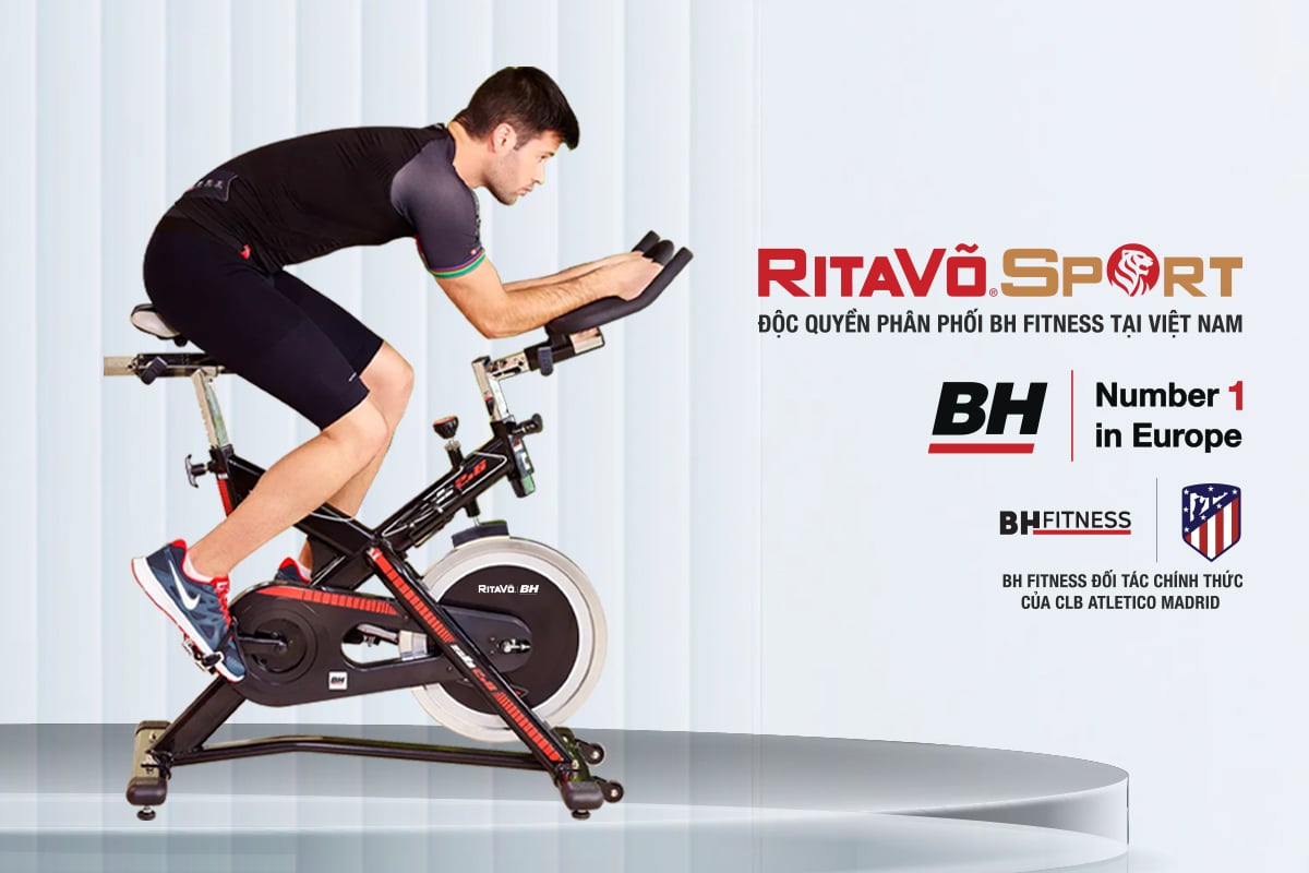 Xe đạp tập thể dục trong nhà RitaVõ Sport phù hợp mọi đối tượng