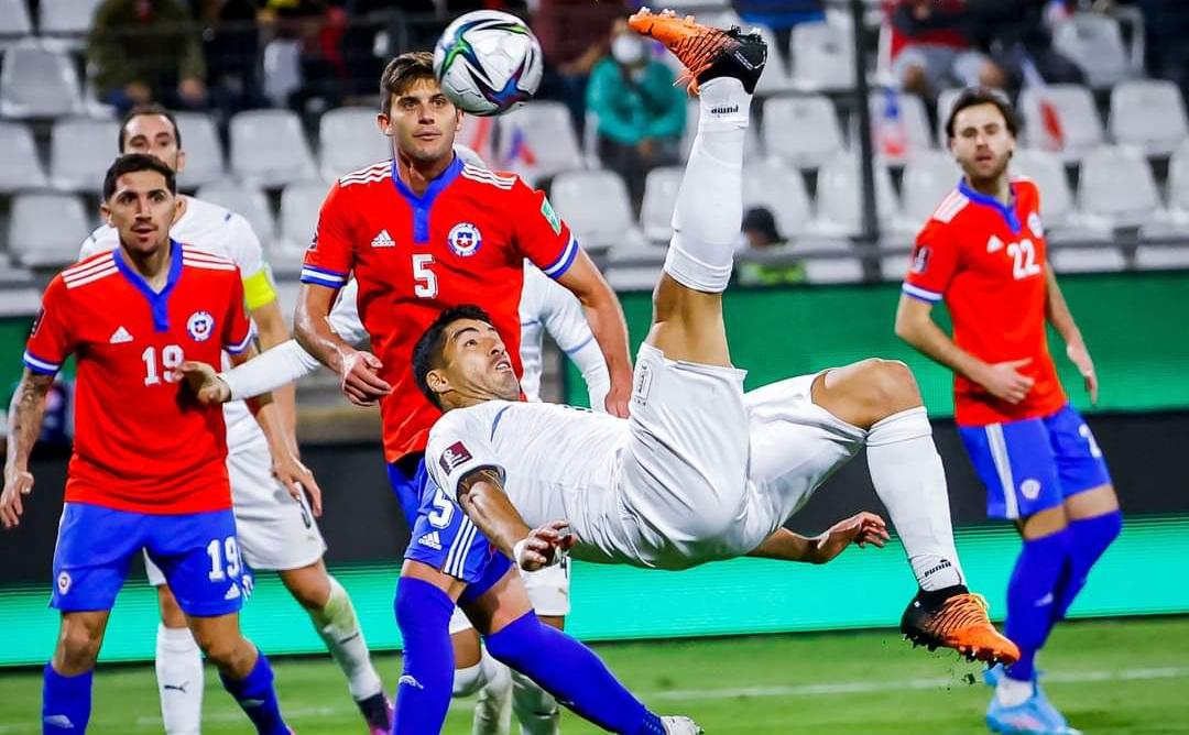Suarez's goal earned him the crown of the highest scorer of CONMEBOL World Cup qualifiers