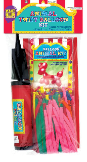 Balloon kit with pump included