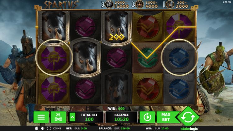 spartus slot machine logic review