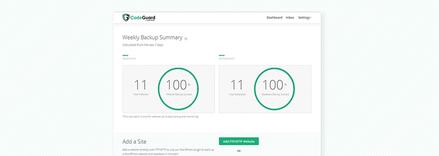 Backups do CodeGuard