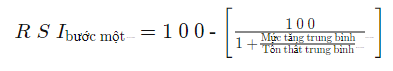 Công thức tính RSI