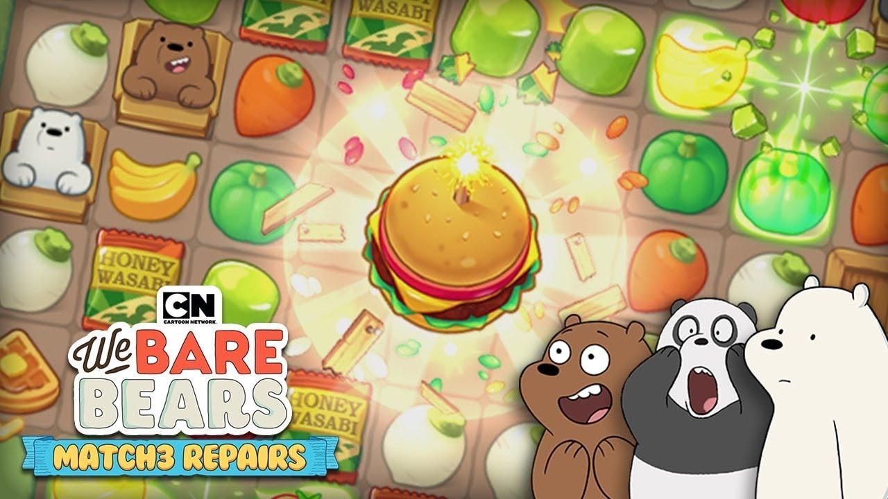 We Bare Bears | Match 3 Repairs | PLAY NOW! | Cartoon Network - YouTube