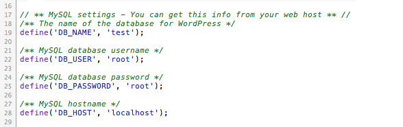 Editar arquivo WP-Config