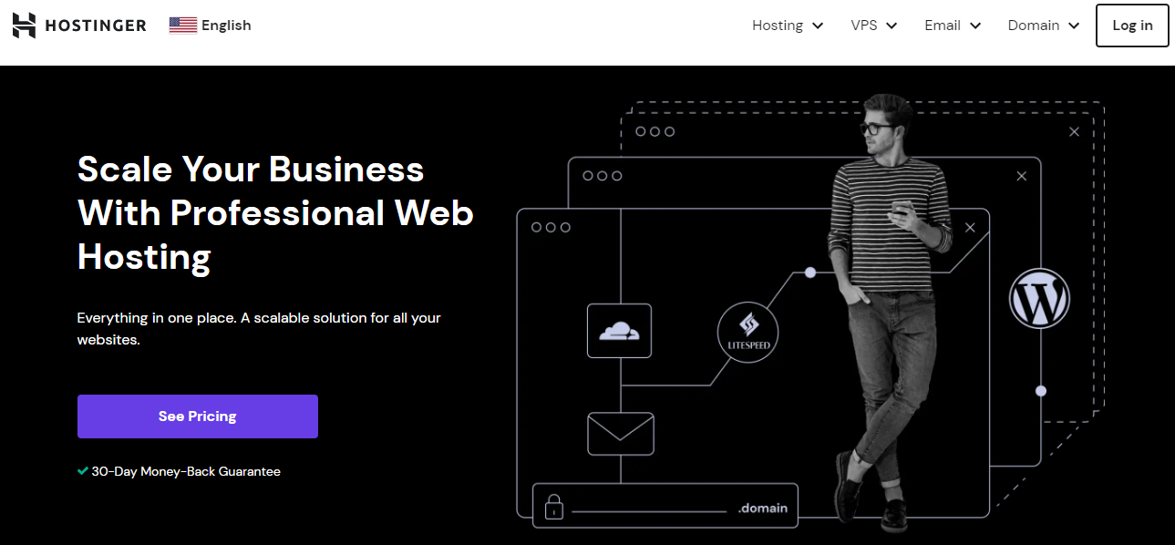 Types of Hostinger agency hosting plans