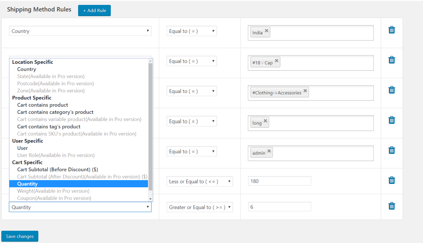 Flat Rate Shipping Plugin