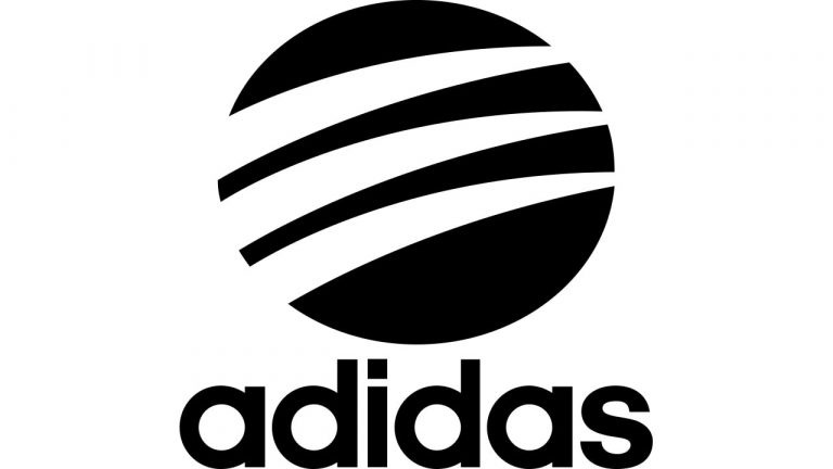 present Adidas logo