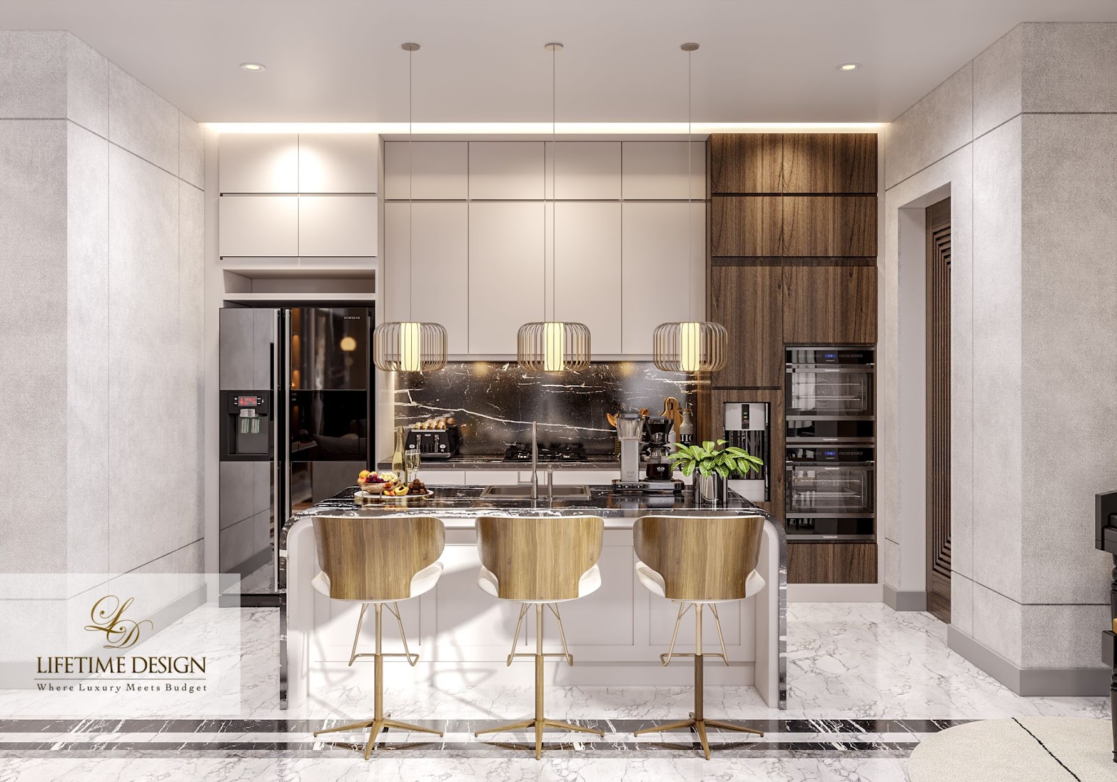 Dapur bersih mewah