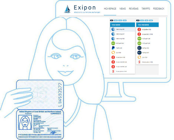 Exipon — обзор онлайн-обменника и отзывы клиентов