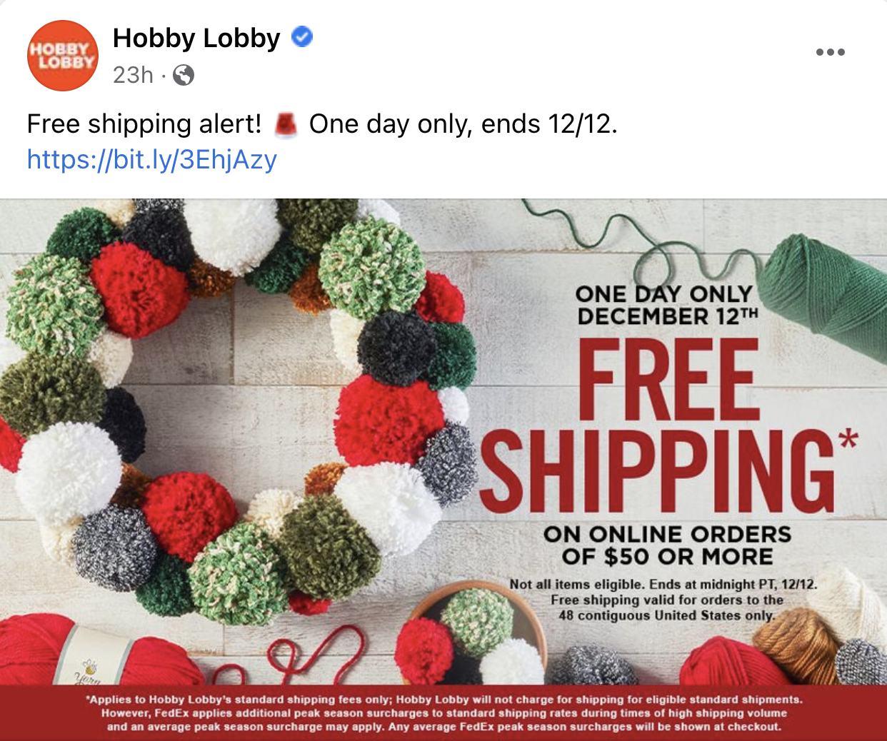 How to Get a Hobby Lobby 50 Off Coupon