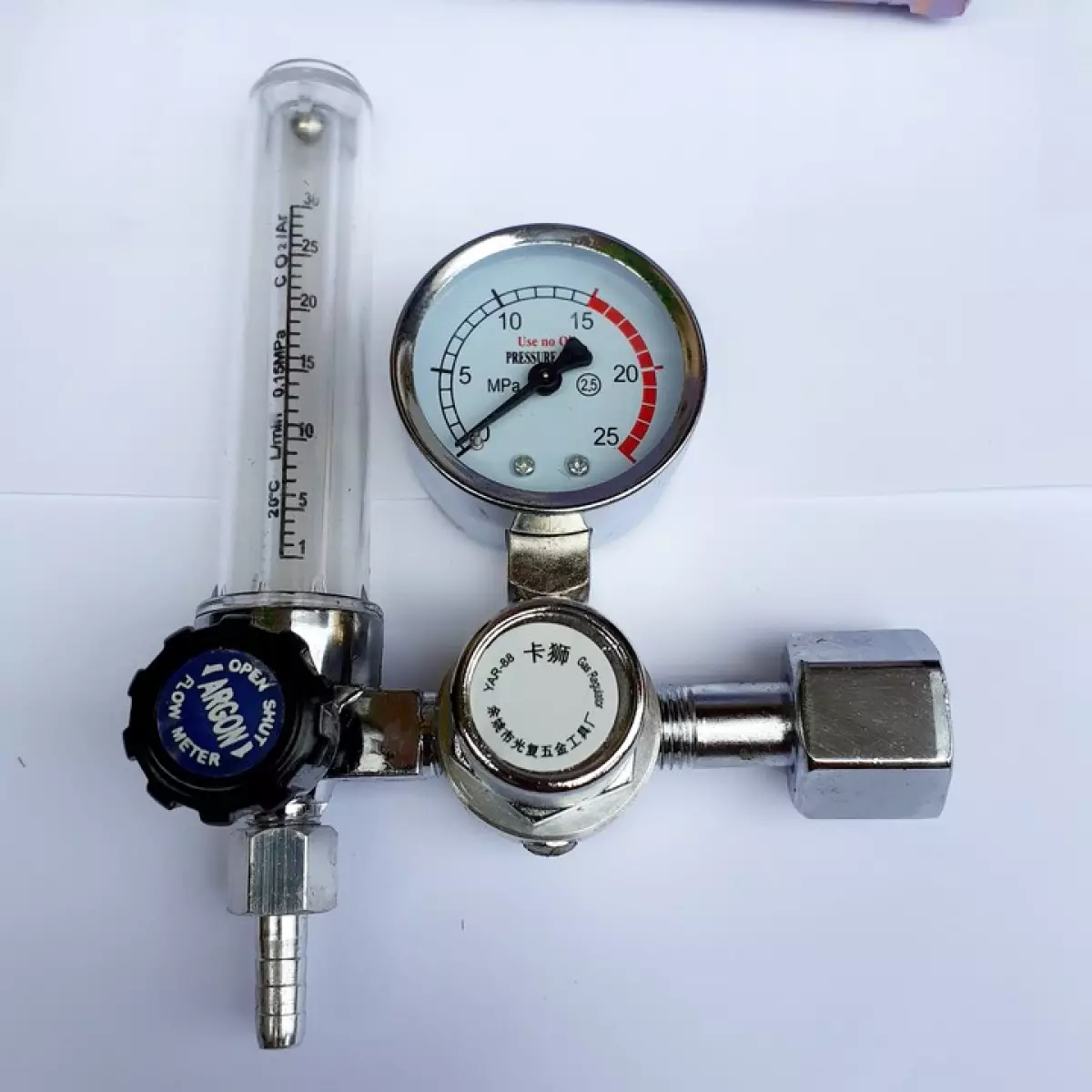 Đồng hồ khí Argon do bên Ninol cung ứng
