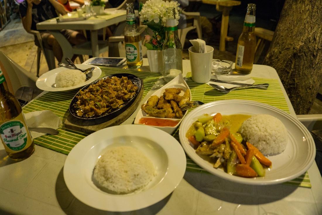 Food from Tapik Beach Park Guesthouse, Sibaltan, El Nido, Palawan