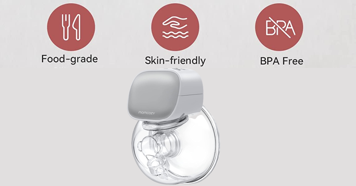 MomCozy Electric Wearable Breast Pump
