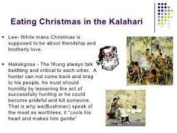 Eating Christmas in the Kalahari summary