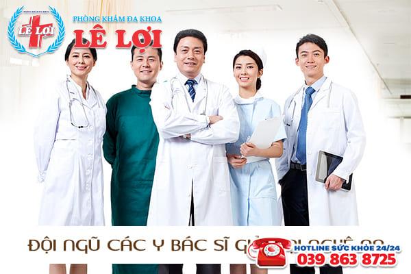 Đội ngũ bác sĩ của Phòng khám Đa khoa Lê Lợi