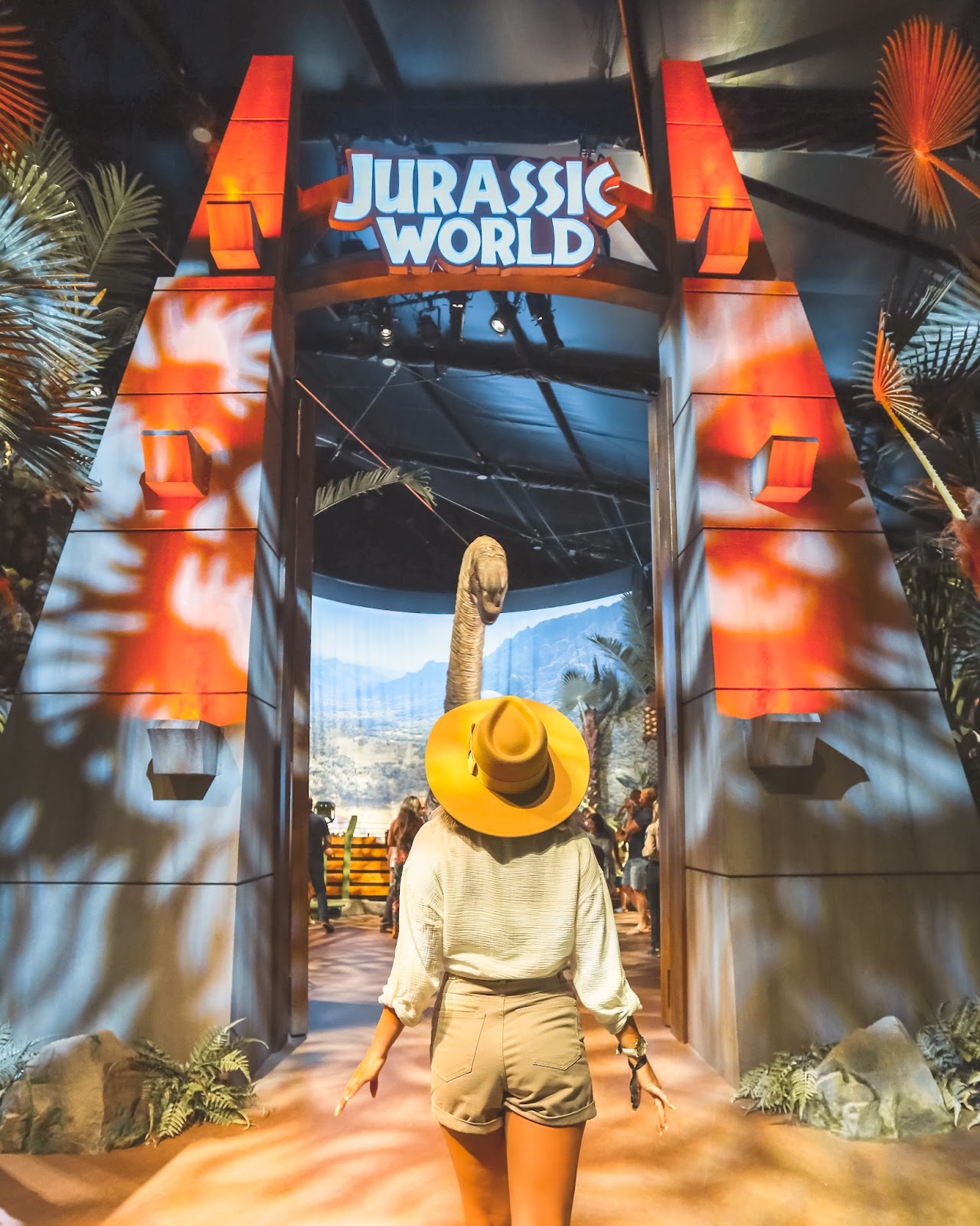 The Jurassic World Exhibition Opens Today At The Grandscape In The Colony Mellowyellowpay 