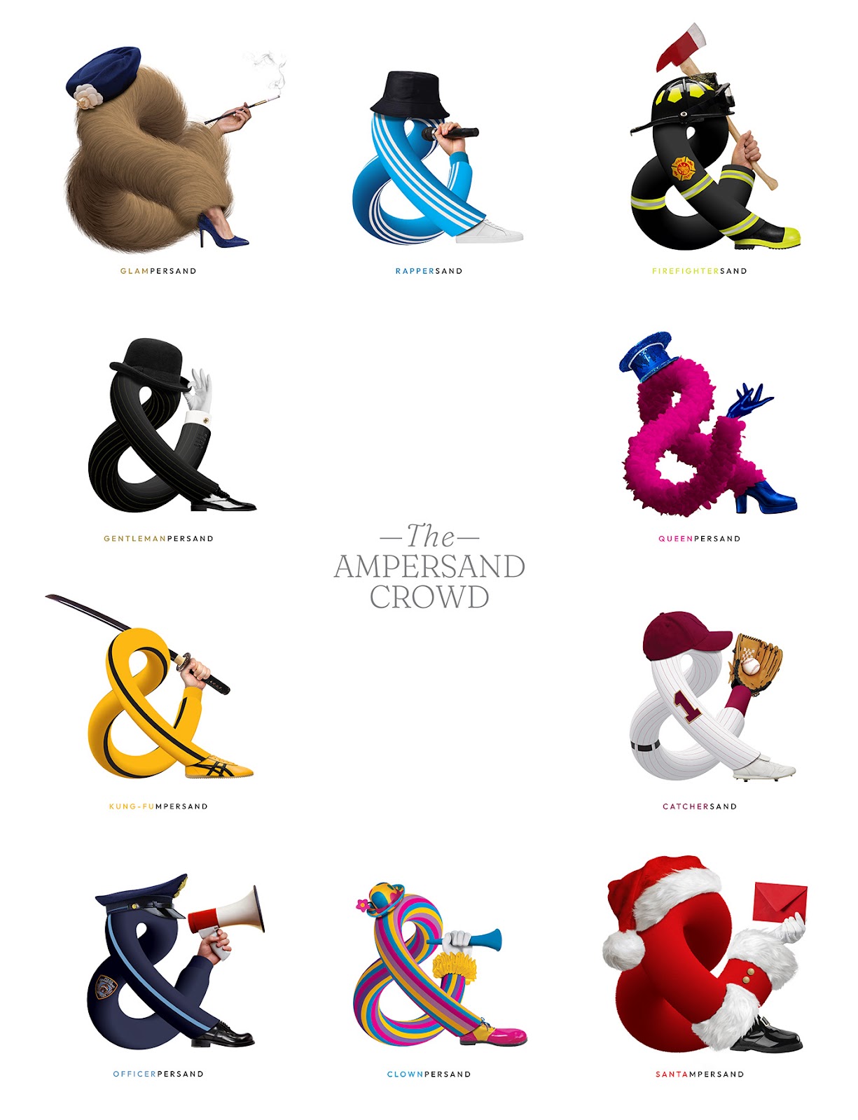 ampersand typography   ILLUSTRATION  Digital Art  Character design  Drawing  concept art digital illustration Fashion  Clothing