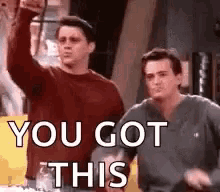 joey and chandler cheering you up to increase mind power and control