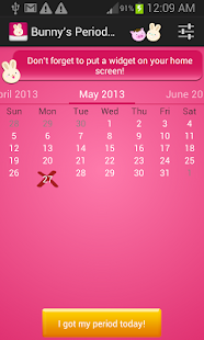 Download Bunnys Period Calendar/Tracker apk