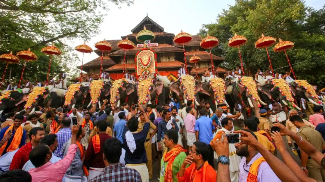  Thrissur Pooram festivals in south india