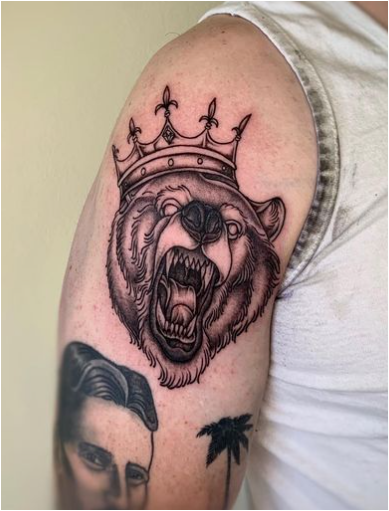 King Bear Tattoo