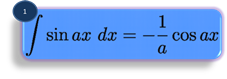 integration formula