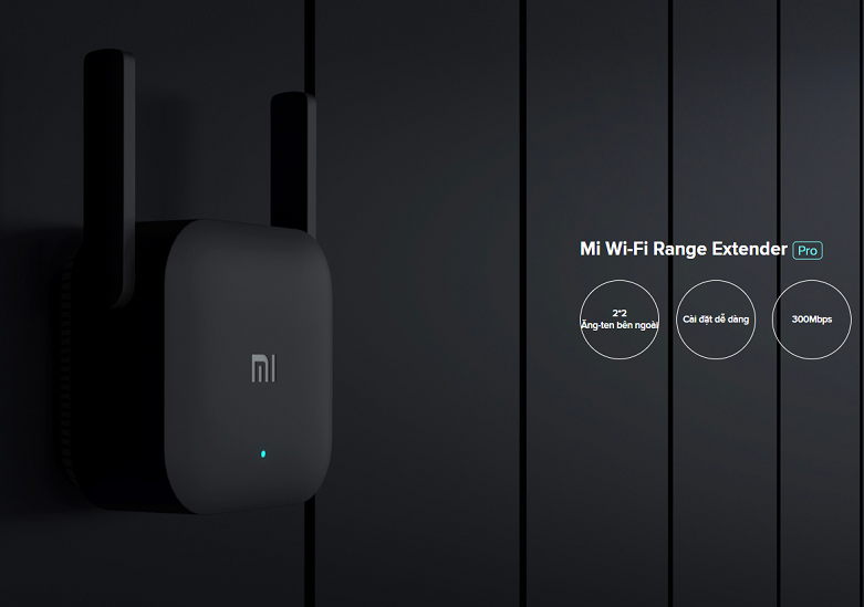 Bộ mở rộng sóng Xiaomi Mi Wifi Range Extender Pro | Tiện ích