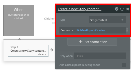 Bubble News Aggregator App Publish Story Workflow Tutorial