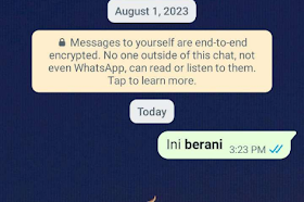 Cara Membuat Pesan Anda Berbeda di Whatsapp