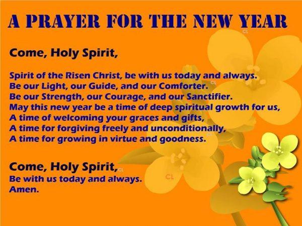 A Prayer for the New Year