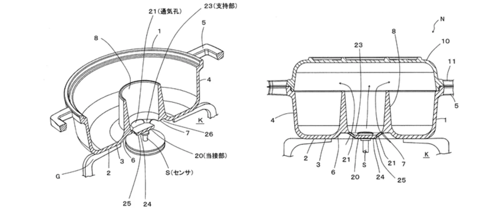 南部鉄器 特許図面