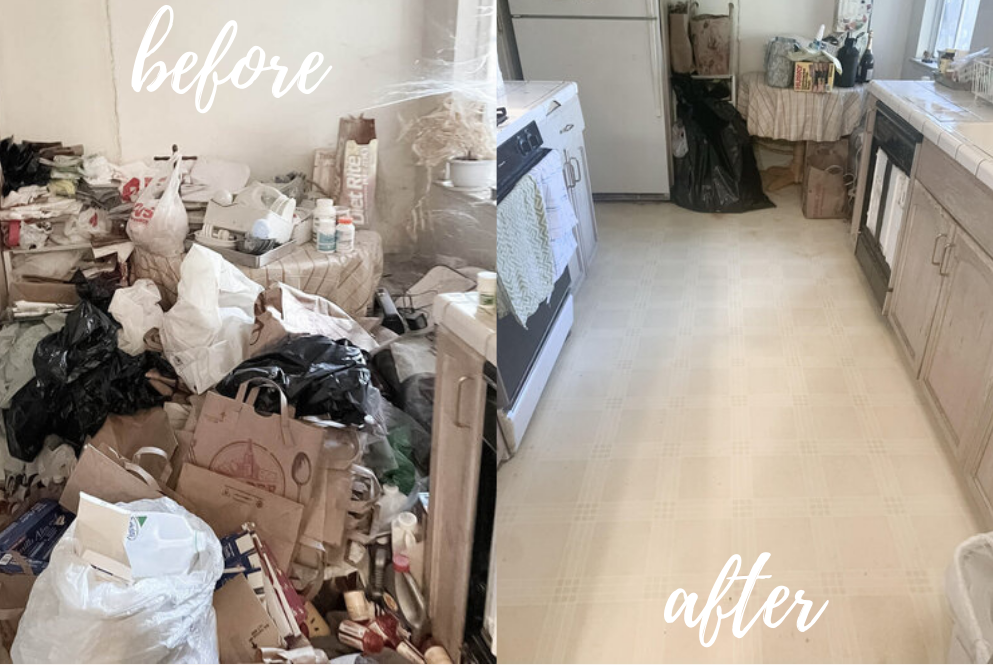 chronic disorganization and hoarding before and after photos 