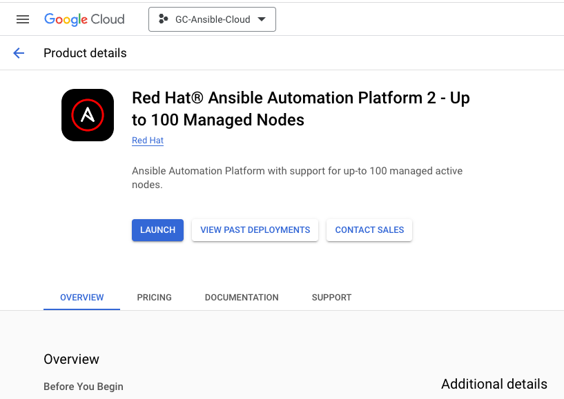 How to deploy Red Hat Ansible Automation Platform on Google Cloud
