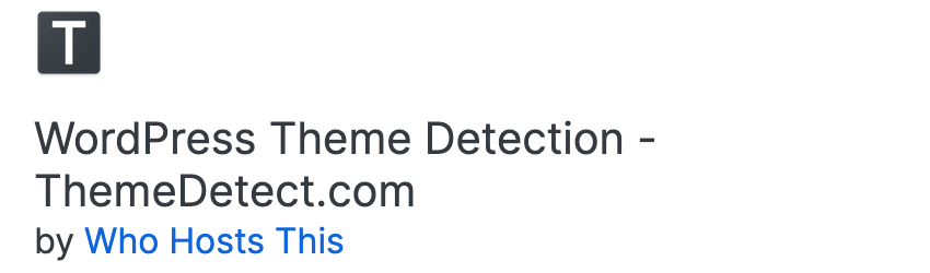 Firefox Addon - Detector de Temas
