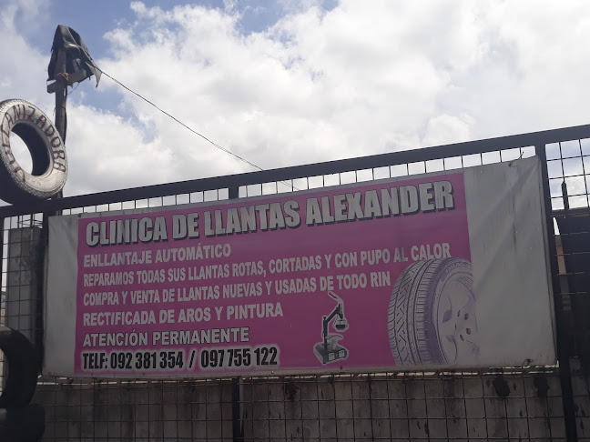 Opiniones de Clinica de Llantas Alexander en Quito - Tienda de neumáticos