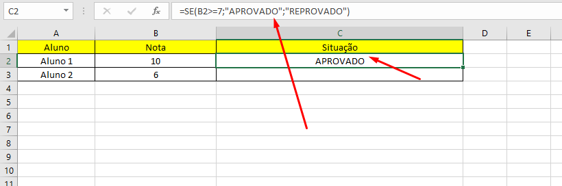 EXEMPLO TABELA CONDICIONAIS APROVADO