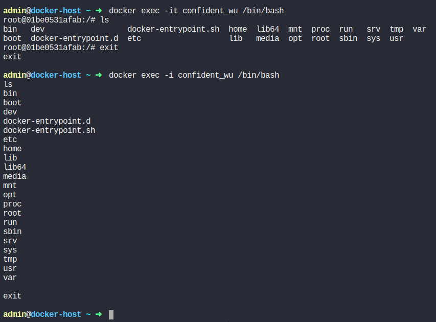 Docker Exec: How To Enter Into A Docker Container'S Shell?