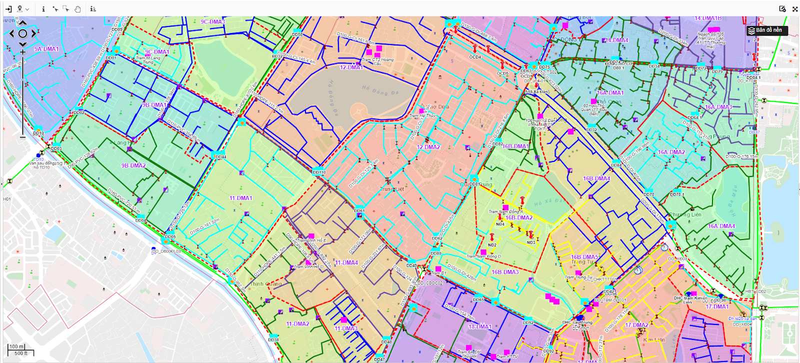 Ứng dụng GIS hỗ trợ quản lý tài sản mạng lưới giúp giảm thất thoát nước