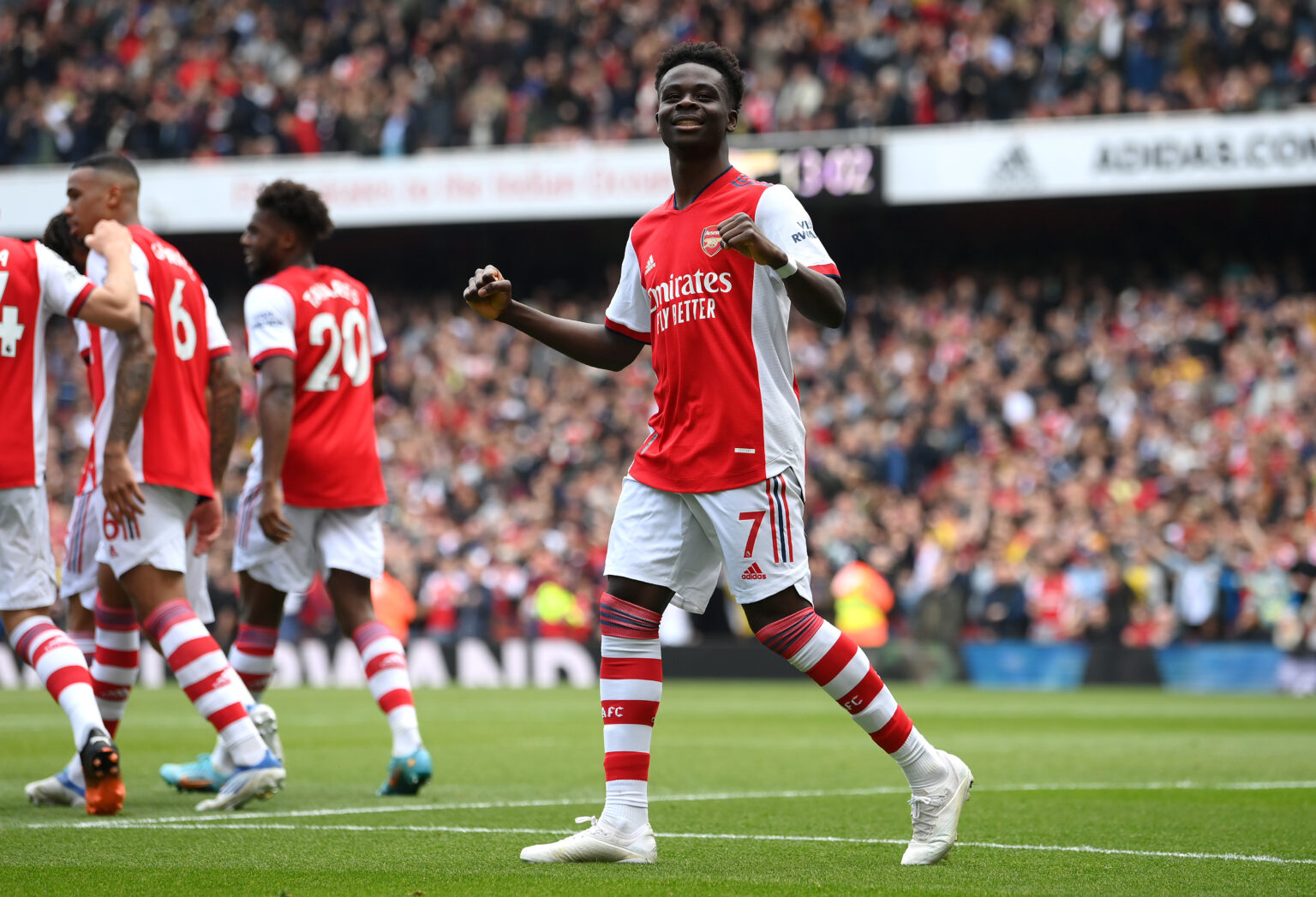 Bukayo Saka - Outstanding young player in the Premier League 2021-2022